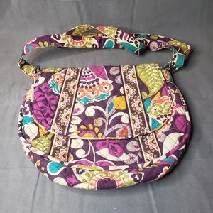 Vera Bradley Purple Plum Crazy Body Purse